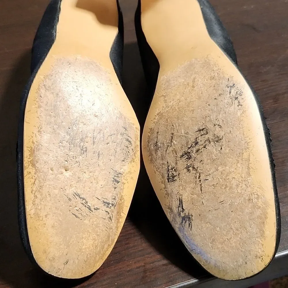 Vintage Carlton Originals black dress heels